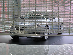 new Saab 9-5 launch in frankfurt by south west saab