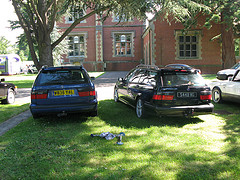 south west saab at the pumps